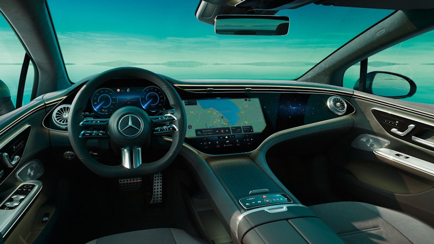 Mercedes-Benz EQE innenraum