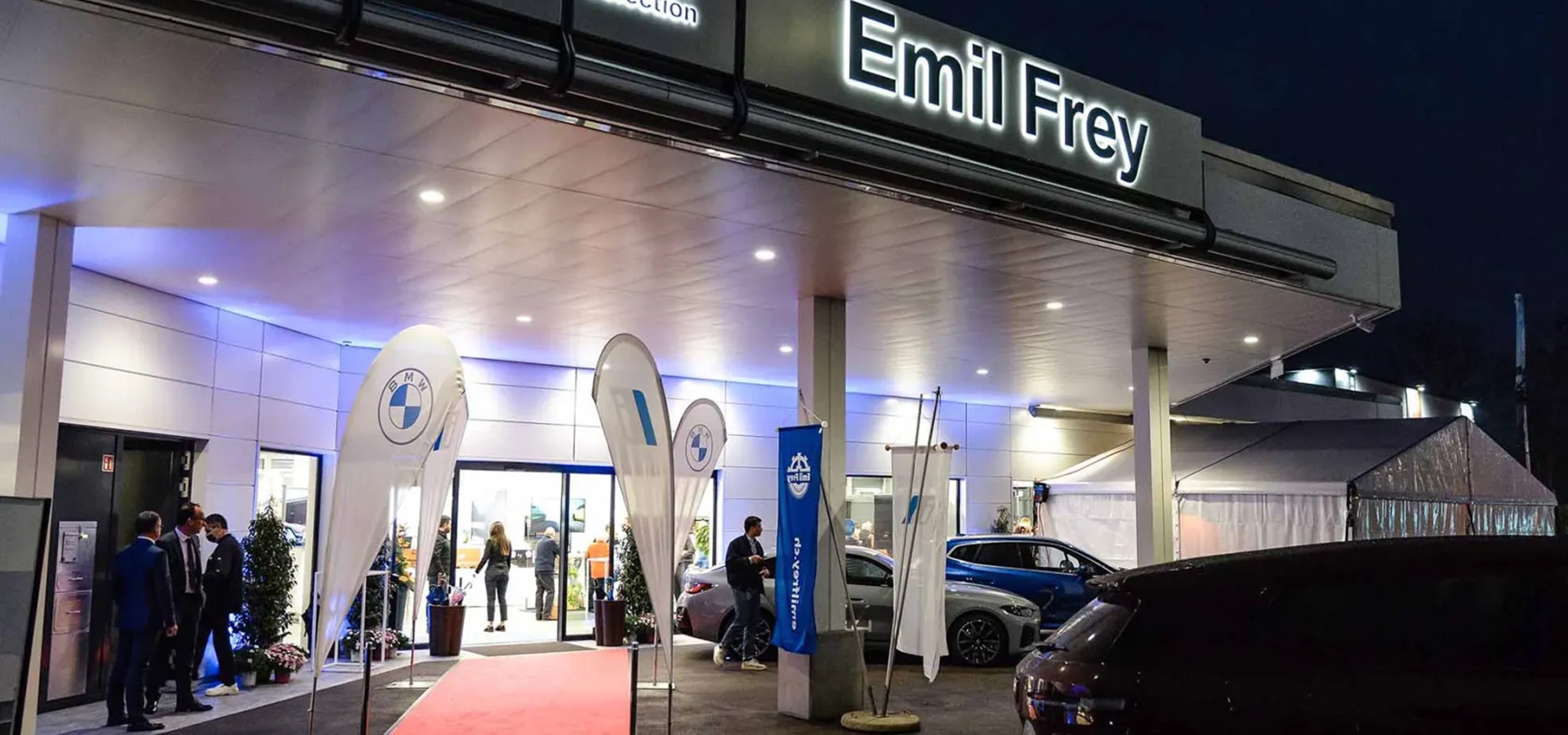 null Ingresso dell'Emil Frey Balerna