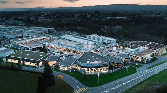 Vue aérienne d'Emil Frey Crissier Vue aérienne d'Emil Frey Crissier