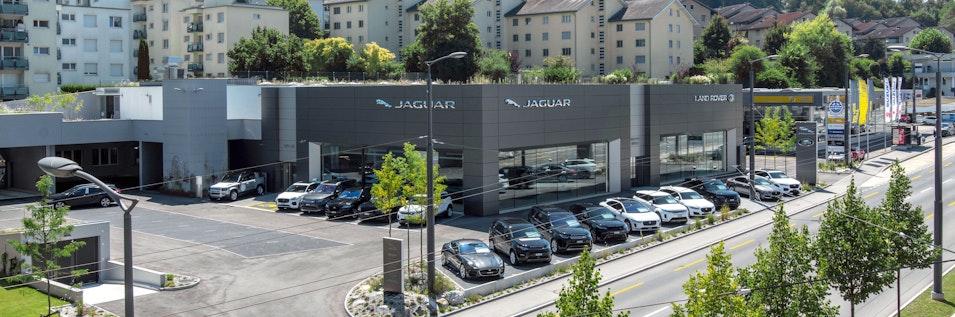 Jaguar und Land Rover Showroom Emil Frey Ebikon