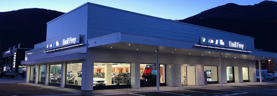 Vista esterna Emil Frey Lamone Vista esterna Emil Frey Lamone