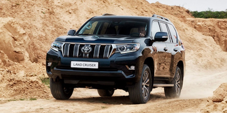 null Toyota Land Cruiser nero