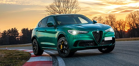 null Grüner Alfa Romeo Stelvio