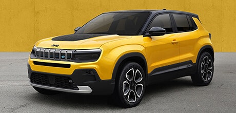 null Gelber Jeep Elektro