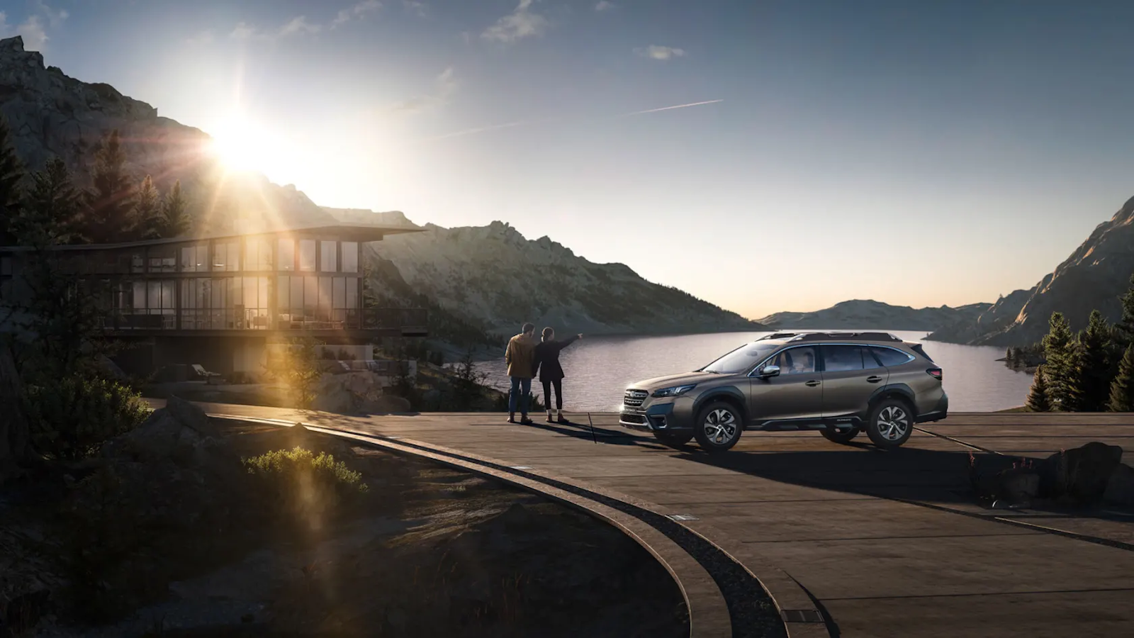 null Grauer Subaru Outback