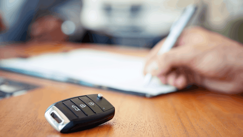 null Vertrag wird unterschrieben