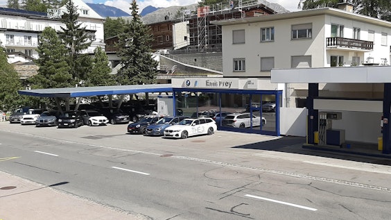 Aussenansicht Emil Frey St.Moritz Aussenansicht Emil Frey St.Moritz